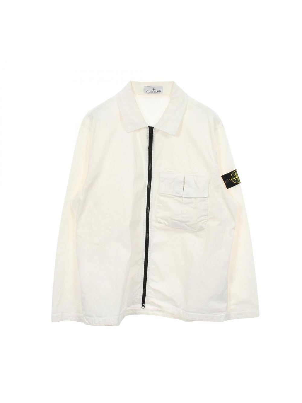 Stone Island Zip-Up Shirt Jacket #340125S51B